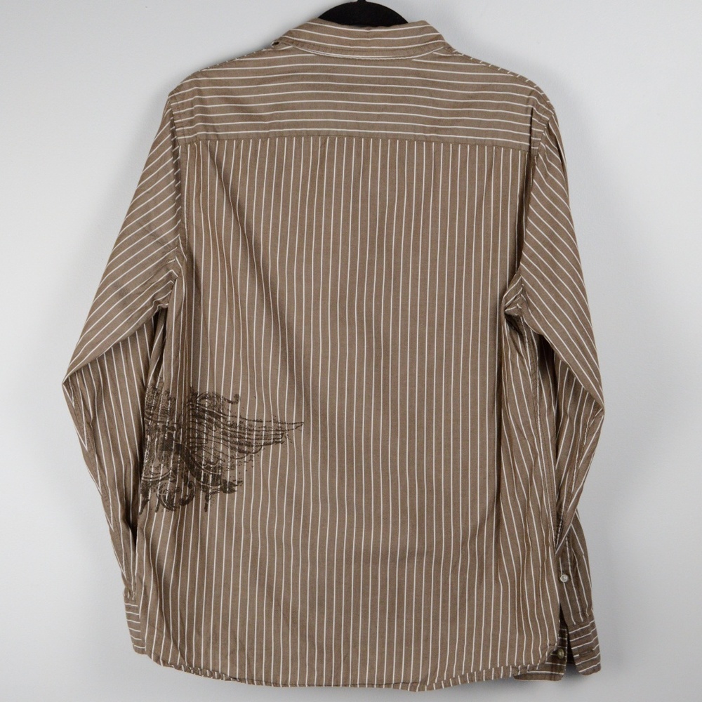 Urban Pipeline Button Down Long Sleeve Shirt sz M - Picture 2 of 6